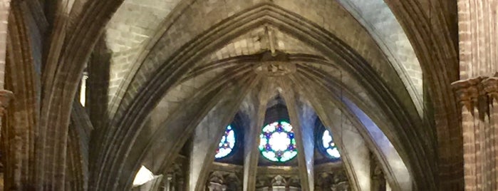 Catedral de la Santa Creu i Santa Eulàlia is one of Barcelona.