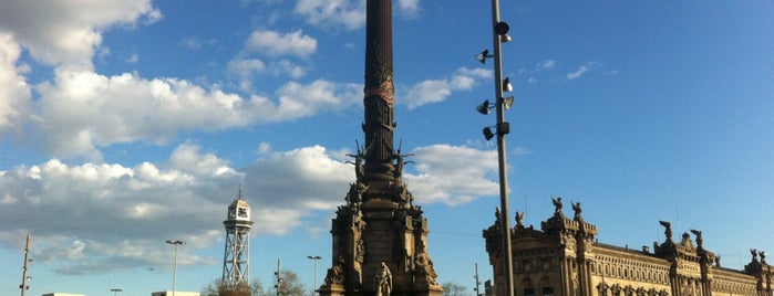 Monumento a Colón is one of Cataluña: Barcelona.