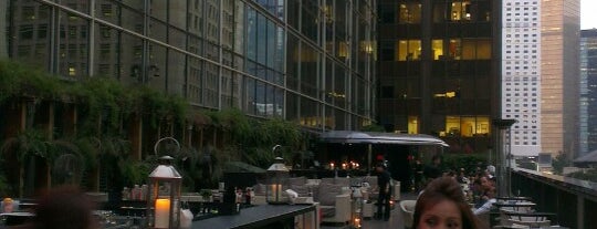 Armani / Privé is one of HK Lounges with Outdoor areas.