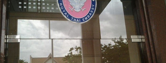 Royal Thai Embassy is one of Thai Embassy and Consulate around the world.