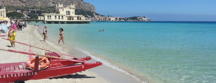 Spiaggia di Mondello is one of Palermo, Italy.