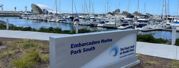 Embarcadero Marina Park South is one of Goethe.