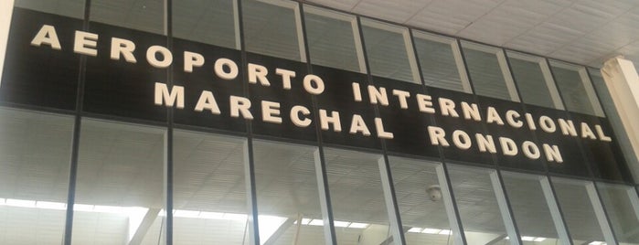 Aeropuerto Internacional de Cuiabá Marechal Rondon (CGB) is one of Aeródromos Brasileiros.