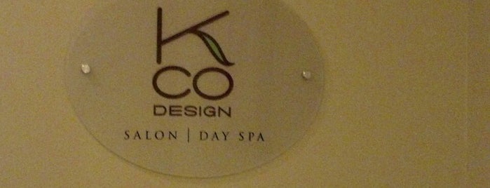 K. Co Design Salon and Day Spa is one of Favs.