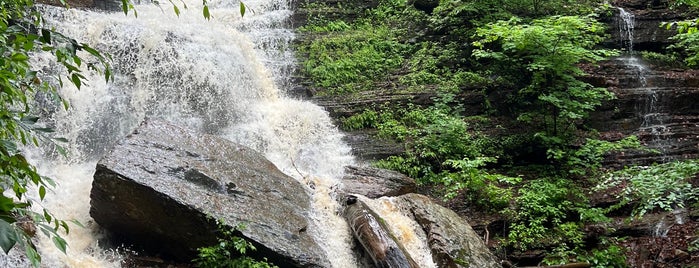 Lye Brook Falls is one of Vermont.