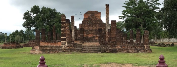 โบราณสถานวัดอโศการาม is one of Sukhothai Historical Park.