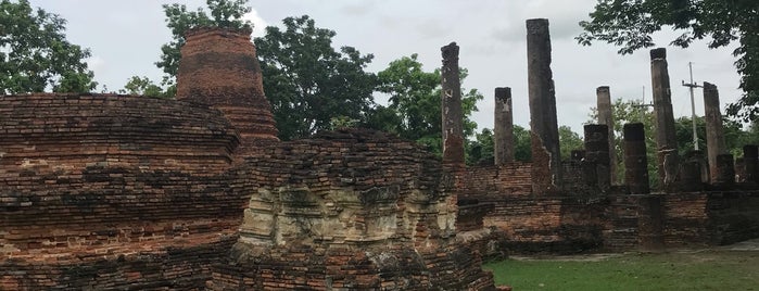 Wat Mangkon is one of Sukhothai Historical Park.