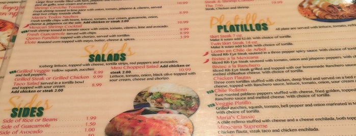 Maria's Mexican Bar & Grill is one of Locais salvos de Nathan.