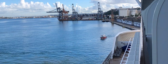 Terminal de Passageiros - Porto de Salvador is one of Lugares frequentados.