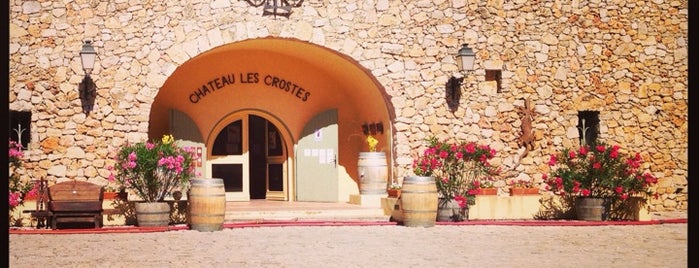 Chateau Les Crostes is one of arte de vivre.