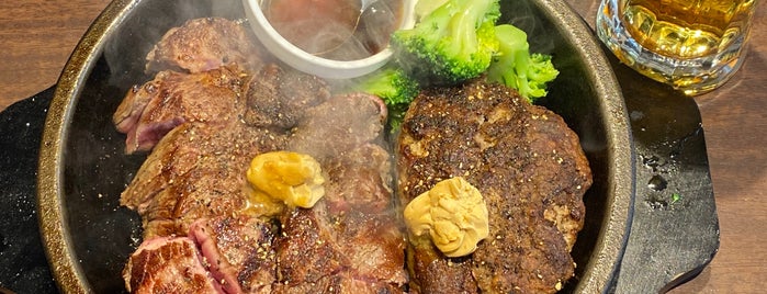 Ikinari Steak is one of สถานที่ที่ Yuka ถูกใจ.