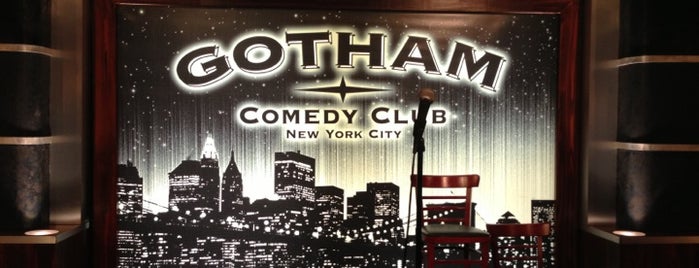 Gotham Comedy Club is one of NYC comedy.