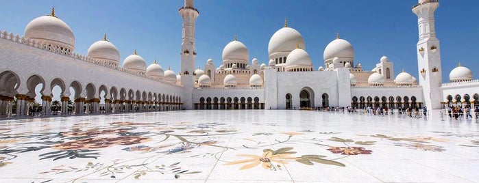 Sheikh Zayed Grand Mosque is one of Абу-Даби.