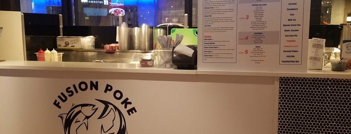 Fusion Poke is one of Matt’s Liked Places.