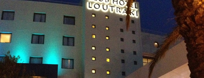 Club Hotel Casino Loutraki is one of Lugares guardados de Linda.