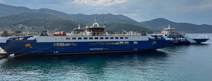 Port of Thassos is one of Thasos.