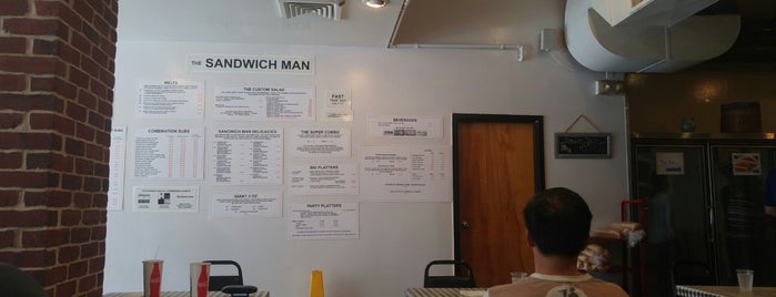 The Sandwich Man is one of Fav Places To Eat.
