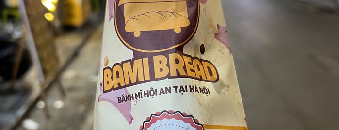 Bami Bread (Bánh Mì Bami) is one of Hanoi - Vietnam.