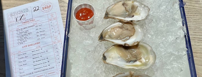 The Shop - Raw Bar & Shellfish Market is one of Maine Squeeze.