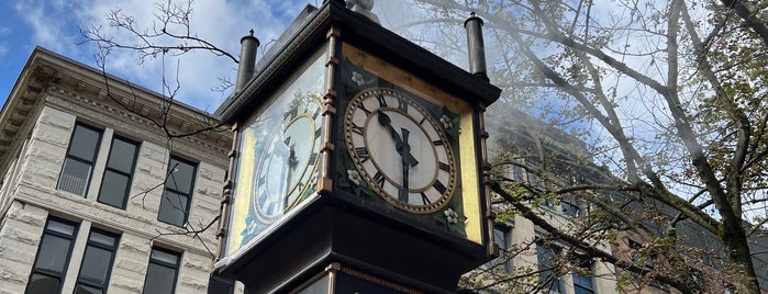 Gastown Steam Clock is one of vancouver :).