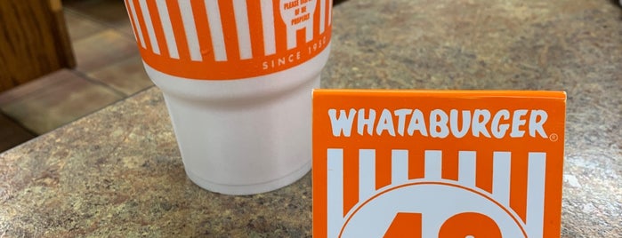 Whataburger is one of The "In Crowd" Hangs Here.