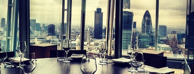 Oblix at The Shard is one of London's stylish after work bars.