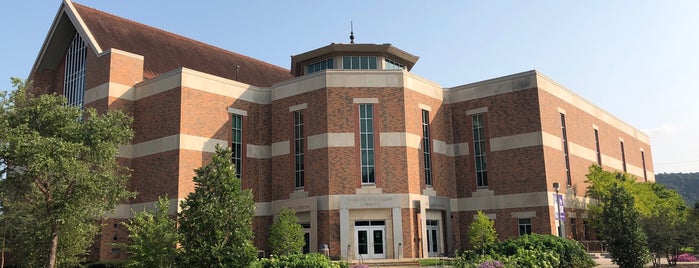 Darrell W. Krueger Library is one of common places.