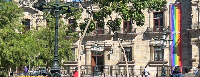 Plaza de Armas is one of Guadalajara, Jalisco.