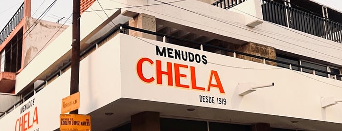 Menudos Chela is one of 3 COMIDA AGUASCALIENTES.