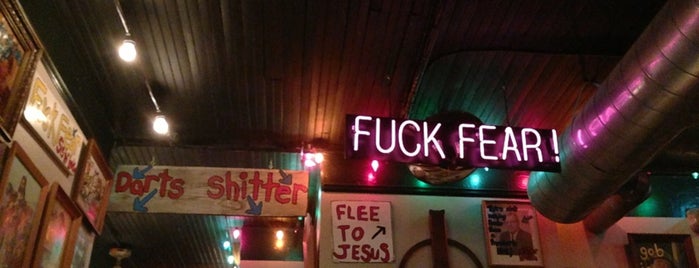 Sister Louisa’s Church of the Living Room and Ping Pong Emporium is one of Where to Drink in Atlanta.