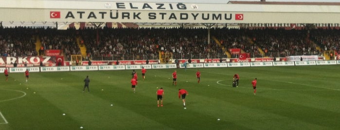Elazığ Atatürk Stadyumu is one of Türkiye'deki Futbol Stadyumları.