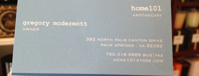 home101 apothecary is one of Palm Springs, CA.