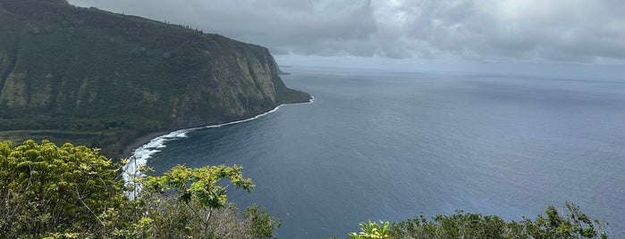 Waipio Lookout is one of Hawaii Big Island.