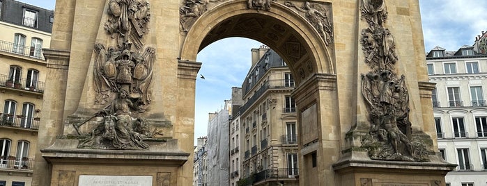 Porte Saint-Denis is one of Paris, FR.