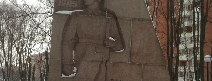 Памятник павшим в ВОВ is one of Красногорск И Москва..