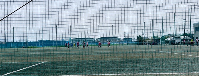 阪南大学 高見ノ里グラウンド is one of サッカー試合可能な学校グラウンド.