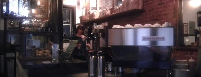 Lenox Coffee is one of NYC Coffee spots.