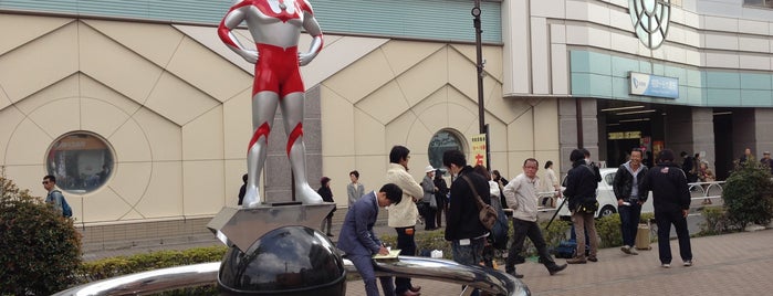 Ultraman Statue is one of Japan 2015.