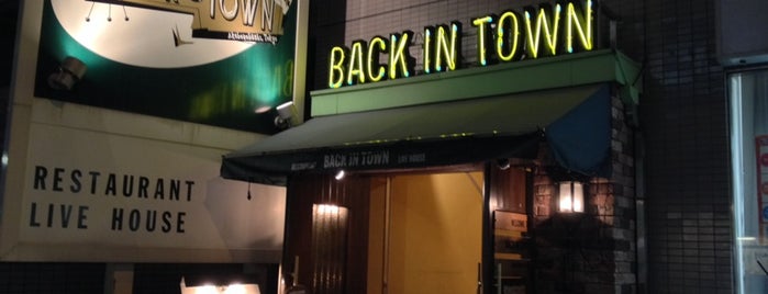 Back In Town is one of Live Spots.