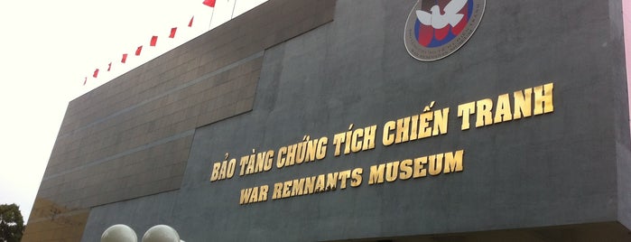 Bảo Tàng Chứng Tích Chiến Tranh (War Remnants Museum) is one of 𝐦𝐫𝐯𝐧 : понравившиеся места.