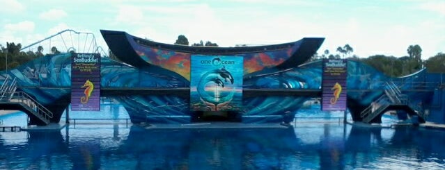Shamu Stadium is one of SeaWorld - Orlando.