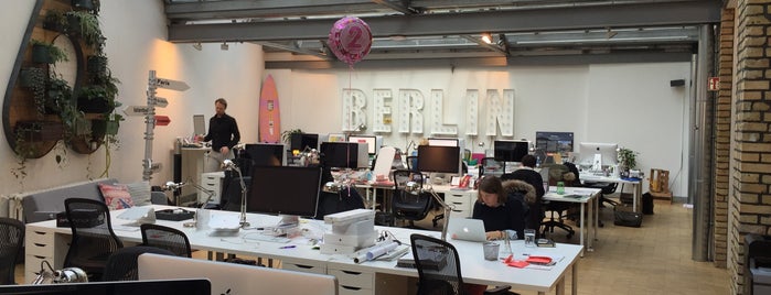 Airbnb Berlin is one of Airbnb Offices.
