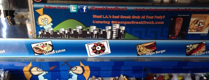 George's Greek Truck is one of LA Food Trucks.