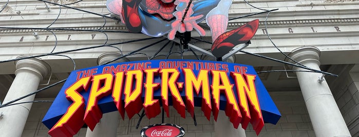 The Amazing Adventures of Spider-Man - The Ride 4K3D is one of Orte, die Yarn gefallen.