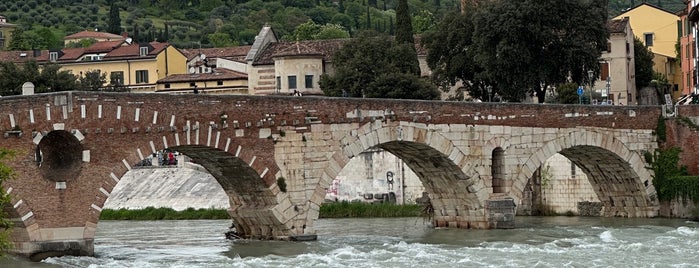 Ponte Pietra is one of Italy.
