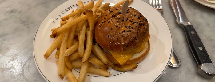 The Capital Burger is one of The 15 Best Places for Burgers in Back Bay, Boston.