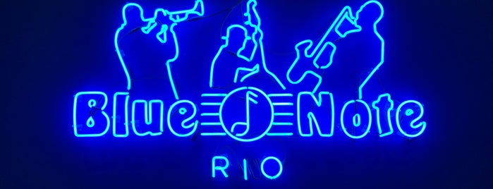 Blue Note Rio is one of Lugares RJ.