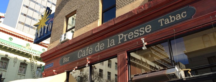 Café de la Presse is one of Orte, die Eduardo gefallen.