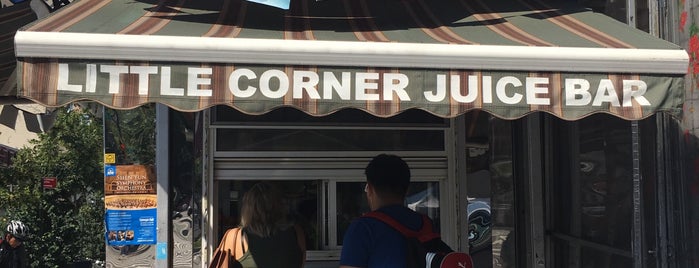 The Little Corner Juice Bar is one of Fresh pressed juice.