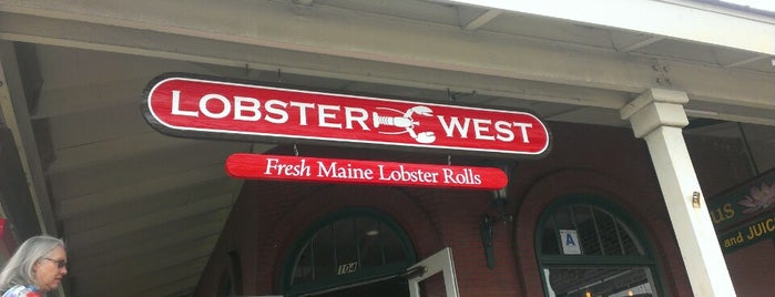 Lobster West is one of Lugares favoritos de seth.